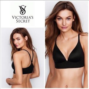 Victoria’s Secret Lightly Lined Plunge 34DD black